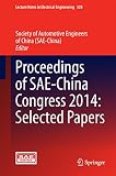 Proceedings of SAE-China Congress 2014 : selected papers