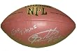 Tennessee Titans Michael Griffin Autographed NFL Wilson Composite Football Featuring "Go Titans" Inscription! Proof Photo