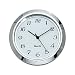 1-7/16'' Miniature Clock Insert with Arabic Numerals