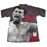 Platinum Fubu Muhammad Ali Button Down Short Sleeve Shirt