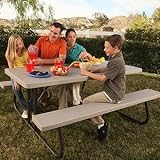 Lifetime 6' Folding Picnic Table 10-pack Lightweight, Durable, and Stain Resistant