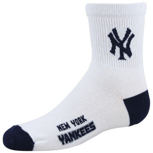 New York Yankees White Crew Socks