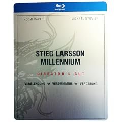 Stieg Larsson Millennium (Director's Cut) Steelbook  [3 Blu-ray]