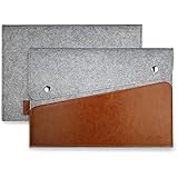 EasyAcc Surface Pro 3 12 inch Felt Sleeve Carrying bag Ultrabook Laptop bag for Surface Pro 3 + More - Grey (Dimension: 325 x 230x 8 mm)