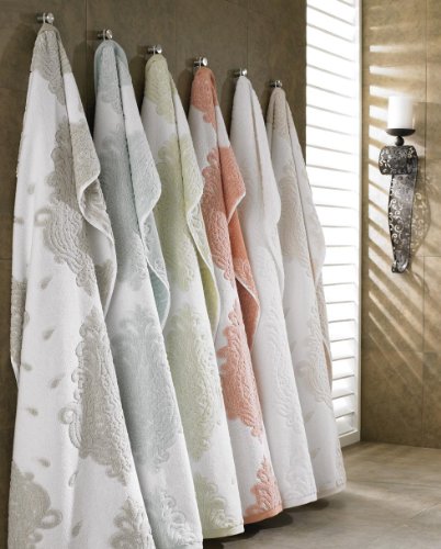 Roma Towel Collection, Towel Set, White