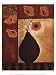 Golden Glow I MUSEUM WRAP CANVAS Print With Added Heavy BRUSHSTROKES Krista Sewell 12x16