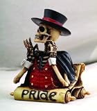 Seven Dead Sin - Pride Skull Figurine