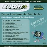 Zoom Karaoke CD+G - Platinum Artists 69: Maroon 5, Keane & The Scissor Sisters