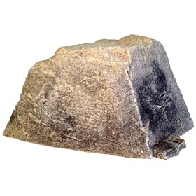 Koi Pond Aeration Faux Rock Cover w/Vent, 17
