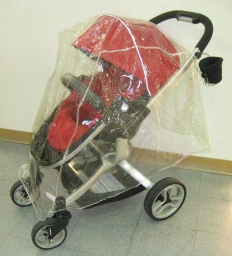 Sasha Kiddie TT01 R Teutonia Single Stroller Rain and Wind Cover - Stroller Not Included