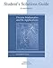Student's Solutions Guide to accompany Discrete Mathematics and Its Applications