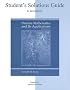 Student's Solutions Guide to accompany Discrete Mathematics and Its Applications