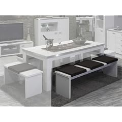Sitzbank Esstischbank 160x37 wei�