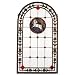 Victorian Tiffany Religious Lamb of God Stained Glass Window