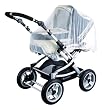 Sunnybaby 10159 - Universal-Insektenschutz passend für Kinderwagen, Sportwagen, Jogger und Reisebett, weiß
