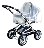 Sunnybaby 10159 - Universal-Insektenschutz passend für Kinderwagen, Sportwagen, Jogger und Reisebett, weiß