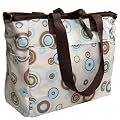 Bumkins Grande Diaper Bag Blue Circles