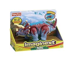 Fisher-Price Imaginext Adventures Raider Trample the Triceratops