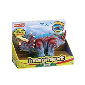 Fisher-Price Imaginext Adventures Raider Trample the Triceratops by Fisher-Price