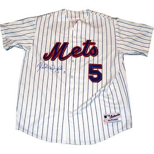 Steiner Sports MLB New York Mets David Wright Authorized Authentic Home Pinstripe Jersey