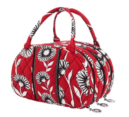 Vera Bradley Three to Get Ready Cosmetic Case in Deco Daisy