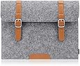 PLEMO Felt 11-11.6 Inch Netbook / Laptop / Notebook Computer / MacBook Air Sleeve Case Bag Cover, Grey