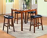 Aaron 5 Piece Dinette Set by Crown Mark