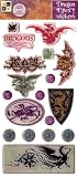 DCWV ST-010-00003 Once Upon A Time Epoxy Stickers-