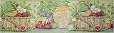 Club Pack of 12 Rolls French Peasant Vegetables Wallpaper Border 9 #HP70171B