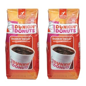 【クリックで詳細表示】ダンキンドーナツ コーヒー ダンキンデカフェ 2パックセット DUNKIN’ DONUTS COFFEE 340g Dunkin’Decaf 2pack