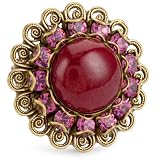 Liz Palacios Piedras Red Swarovski Crystal And