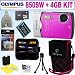 Search Our Specialty Mall : Olympus Stylus 850SW 8MP Digital Camera (Pink) + 4GB Deluxe Accessory Kit