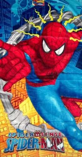 SPIDER MAN Strandtuch Badetuch Handtuch Duschtuch Kids TOWEL