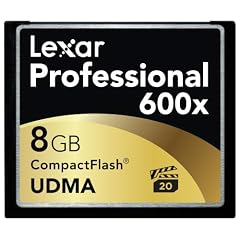 Lexar Professional 8GB  UDMA6 Compact Flash Karte schwarz/gold