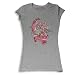 Jade - Girls Cap Sleeve T-Shirt, Grey