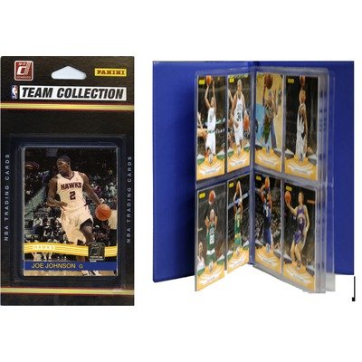 NBA Denver Nuggets Licensed 2010-11 Donruss Team Set Plus Storage Album