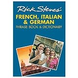 Rick Steves 3-in-1 French-Italian-German Phrase Book