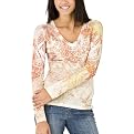 Mossimo Supply Co. Juniors Printed Sublimation Sweater - Orange