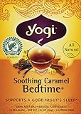 Yogi Bedtime Herbal Tea Caffeine Free Soothing Caramel, 16 Count