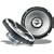 Infinity Reference 6022si 6.5-Inch Two-Way Shallow-Mount Loudspeaker (Silver/Black)