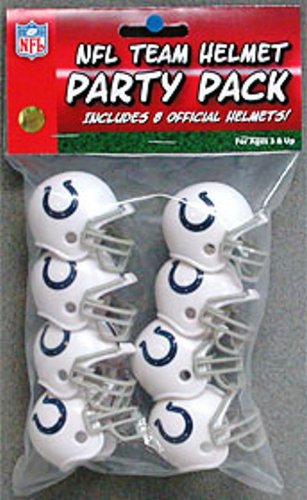 RIDDELL NFL TEAM HELMET PARTY PACK - Indianapolis Colts