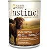 Nature's Variety Instinct, Grain-Free Canned Dog Food, Duck, 13.2 Ounces (Single Can)