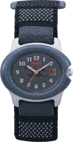 Timex Teen Quartz Analogue Youth Black Fast Wrap Strap Watch- T712914E