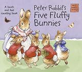 Peter Rabbit's Five Fluffy Bunnies: A Touch and Feel Counting Book (Potter Shaped Board Book)