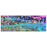 Educa - 13438 - Puzzle Adulte Panorama 3000 La Vie