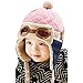 APAS Unisex Baby Winter Warm Cap Hat Beanie Pilot Aviator Cartoon Knit Toque