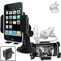 IMOOVE - Kit Support Auto Voiture Apple iPHONE 4/ iPhone 3GS / 3G / V1 et iPOD Touch + Chargeur Auto