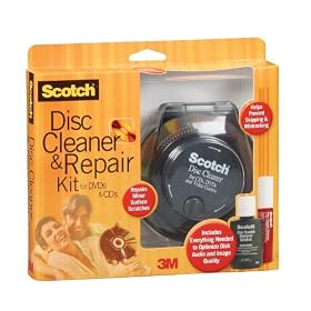 Scotch® Disc Cleaner and Scratch Remover Kit