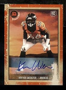 LPL) 2013 Topps Turkey Red KAYVON WEBSTER Auto Rookie RC Denver Broncos #46 - NFL Slabbed Autographed Cards