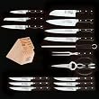 Messermeister Meridian Elite - 17 Pc. Premier Block Set